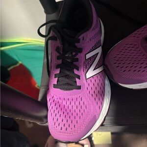 New Balance Women’s Pink and Black Running Sneakers